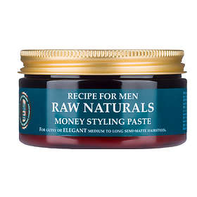 Recipe for Men Raw Naturals Money Styling Paste 100ml