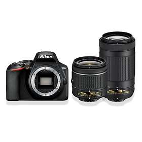 Nikon D3500 + AF-P 18-55/3,5-5,6 + AF-P 70-300/4,5-6,3 - Hitta bästa