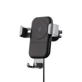 Deltaco QI Wireless Charger Car Mount QI-1030