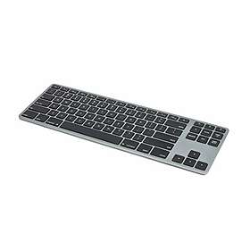 Matias Wireless Aluminum Bluetooth TKL Keyboard (Nordisk)