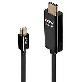 Lindy Active 18Gbps HDMI - DisplayPort Mini 0,5m