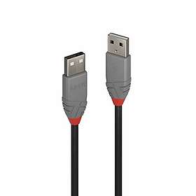 Lindy Anthra Line USB A - USB A 2.0 0,2m