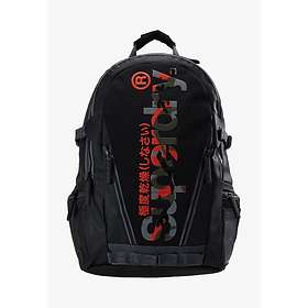camo logo tarp backpack