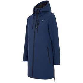 4F Inez Softshelljakke Lang, Dame, Blue 4F Inez Softshelljakke Lang, Dame, Blue