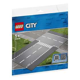 Hvile Latterlig Skænk LEGO City 60236 Lige vejbane og T-kryds - Find det rigtige produkt og pris  med Prisjagt.