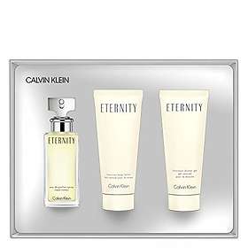 Calvin Klein Eternity edp 50ml + BL 100ml + SG 100ml for Women