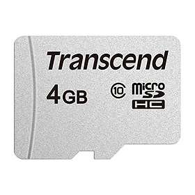 Transcend 300S microSDHC Class 10 UHS-I U1 4GB