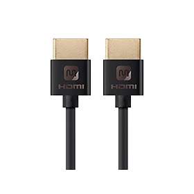 Monoprice Ultra Slim HDMI - HDMI High Speed with Ethernet 1.8m