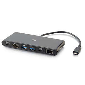 C2G USB-C Docking Station With 4K HDMI, DisplayPort and VGA