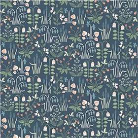 Boråstapeter In Bloom Strawberry Field (7215)