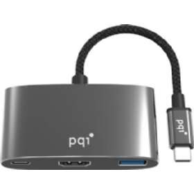 PQI USB-C 3-Port Multi Hub