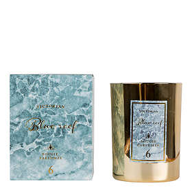 Victorian Serendipity Marble Tuoksukynttilä Blue Reef