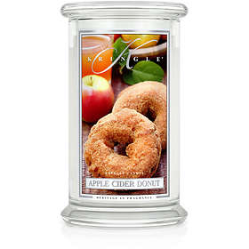 Kringle Candle Apple Cider Donut Grande Jarre Classique 2 Mèches Bougie Parfumée