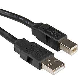 Roline USB A - USB B 2.0 0.8m