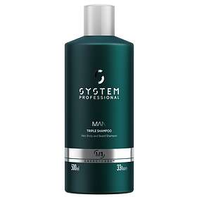 System Professional Man Triple Shampoo 500ml