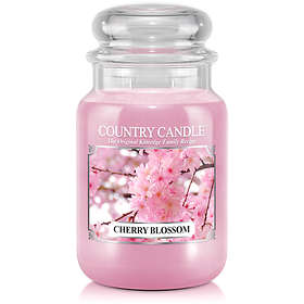 Country Candle Large Jar 2 Wick Tuoksukynttilät Cherry Blossom