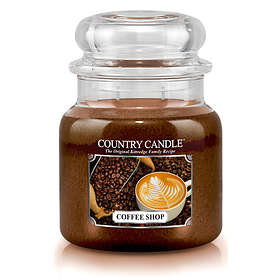 Country Candle Medium Jar 2 Wick Duftlys Coffee Shop