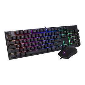 Best pris på Cooler Master Mus og tastaturpakker Best pris på Cooler Master MS110 (Nordic) Mus og