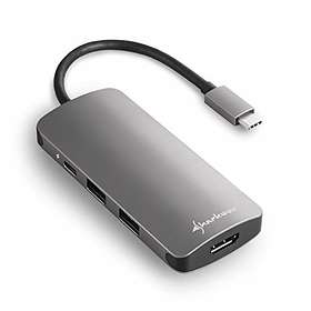 Sharkoon USB 3.0 Type C Multiport Adapter