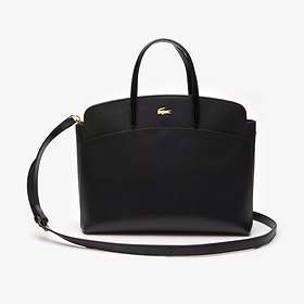 Lacoste black store tote bag