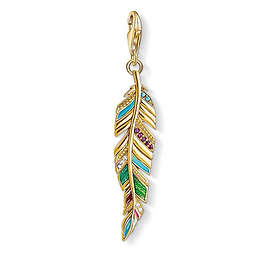 Thomas Sabo Ethnic Feather Charm Pendant Berlock (Dam)