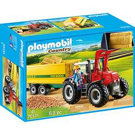 Playmobil Country 70131 Tractor with Feed Trailer