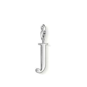Thomas Sabo Letter J Charm Pendant Berlock (Dam)