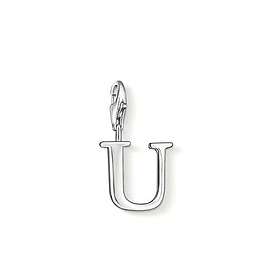 Thomas Sabo Letter U Charm Pendant Berlock (Dam)