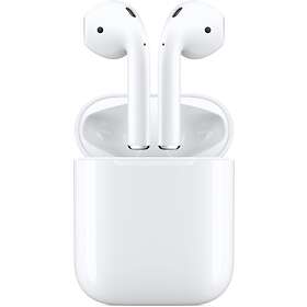 Apple AirPods (2nd Generation) Wireless In-ear med trådløst opladeretui