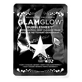 GlamGlow BubbleSheet Oxygenating Deep Cleanse Sheet Mask 6st