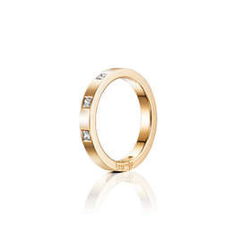 Efva Attling High & I Love You On Top Thin 13-101-01112 Ring (Dam)