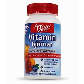 Active Care Vitaminbjörnar 60 Tabletter
