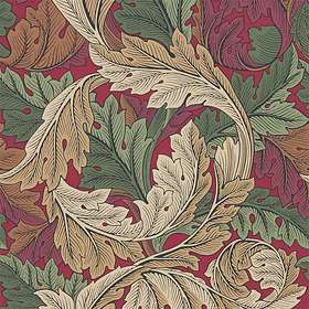 Morris & Co. Archive IV The Collector Acanthus Madder Thyme (216439)