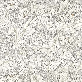 Morris & Co. Pure Bachelors Button Stone Linen (216050)