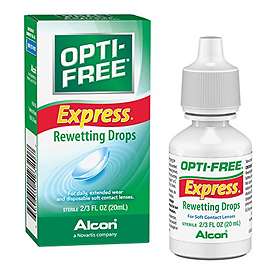 Alcon Opti-Free Express Rewetting Eye Drops 20ml Best Price | Compare ...