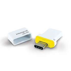 Integral USB 3.1 Fusion Dual Type-C 128GB