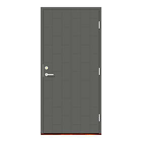 Leksandsdörren Ytterdörr Rutebo Tät 10x21