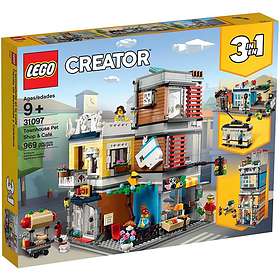 LEGO Creator 31097 Rivitalon eläinkauppa ja kahvila