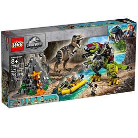 LEGO Jurassic World 75938 Tyrannosaurus rexin taistelu Dino-robottia vastaan