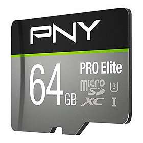PNY Pro Elite microSDXC Class 10 UHS-I U3 100/90MB/s 64GB