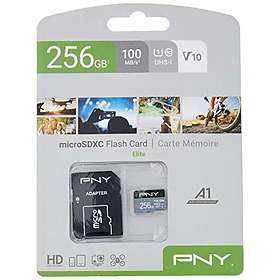 PNY Elite microSDXC Class 10 UHS-I U1 100MB/s 256GB