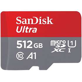 SanDisk Ultra microSDXC Class 10 UHS-I U1 A1 100Mo/s 512Go