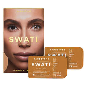 SWATI Sandstone 1-month Contact Lenses (2-pack)