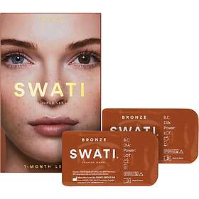 SWATI Bronze Contact Lenses (2-pack)