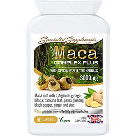 Specialist Supplements Ashwagandha Botanical Complex 90 Capsules