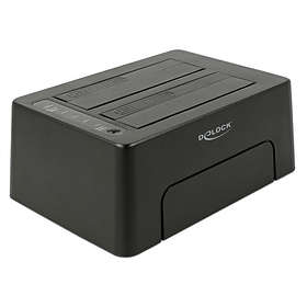 DeLock Dual Docking Station SATA HDD/SSD to USB 3.1 (63957)