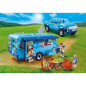 Playmobil Family Fun 9502 Voiture et Caravane