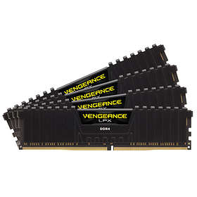 Corsair Vengeance LPX Black DDR4 2666MHz 4x32GB (CMK128GX4M4A2666C16)