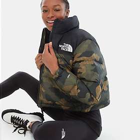 womens cropped nuptse jacket