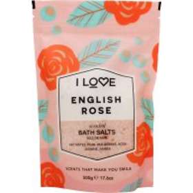 I Love... English Rose Bath Salts 500g